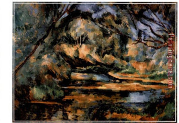Paul Cezanne The Brook Le Ruisseau